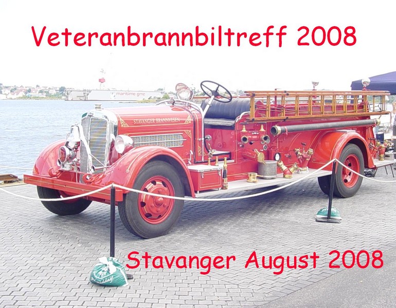 Veteranbrannbiltreff 2008 i Stavanger