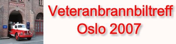 Veteranbrannbiltreff Oslo 2007